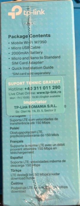 Mobile wi-fi tp-link