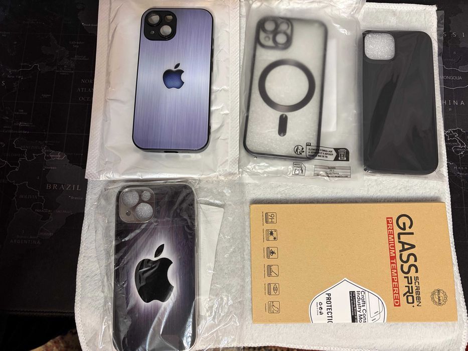 iPhone 15 Titanium Black, Neverlocked, Full Box
