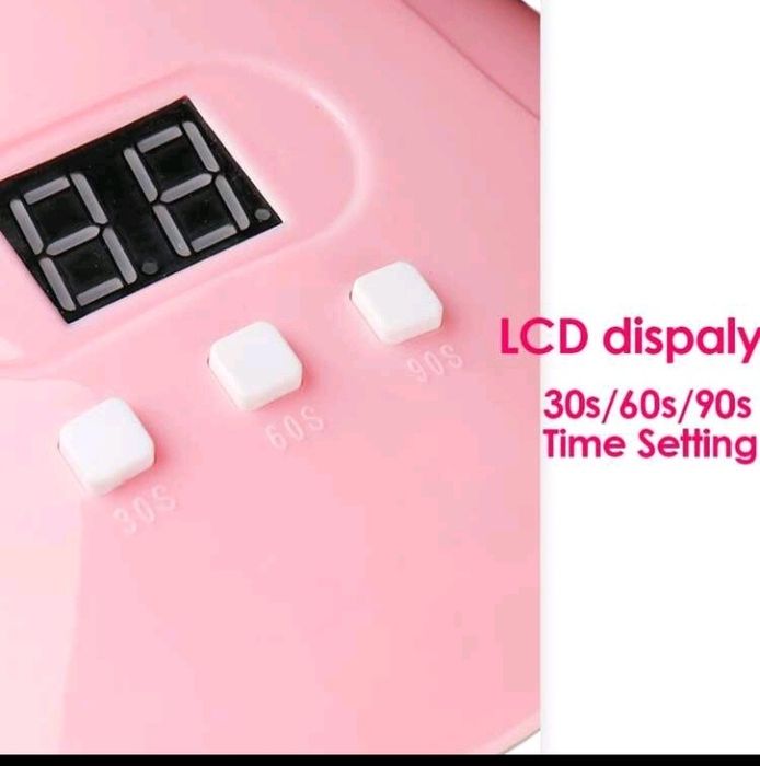 Печка за гел лак UV LED лампа за маникюр 54W