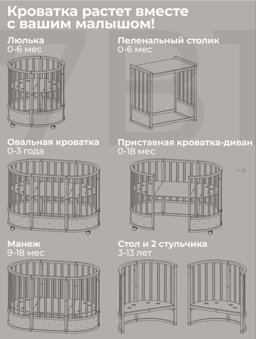 Детская кровать