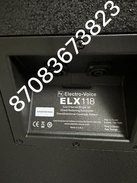 Electro voice Elx 118
