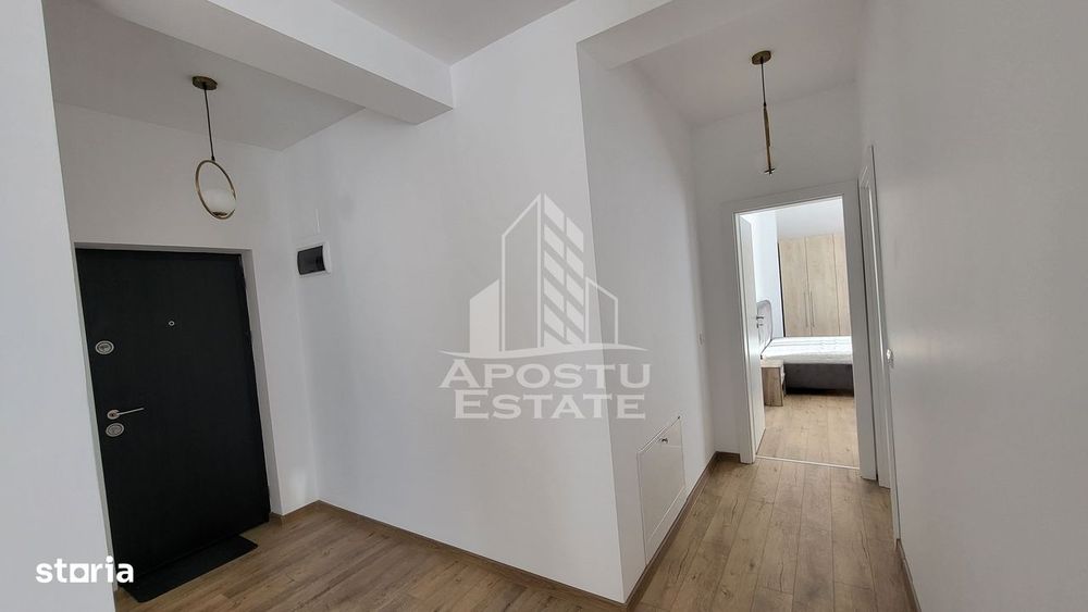 Apartament nou,mobilat si utilat,2 camere+curte 20mp,Torontalului