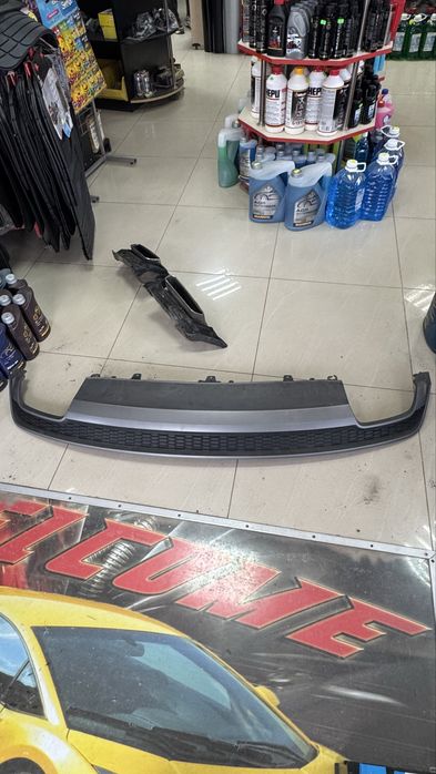 Оригинален спойлер дифузер дифузьор Audi A7 S-line Matrix 2015-2018