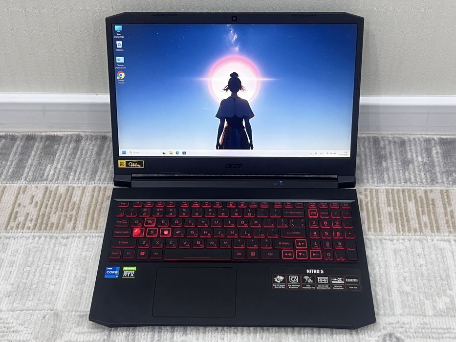 Продам игровой ноутбук Acer Nitro 5 - 144Hz Core i5 RTX 3050 SSD 512GB