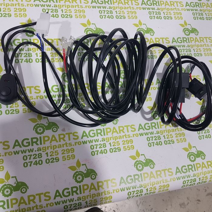 Cablaj cu buton releu si siguranta pentru proiectoare DC 12V