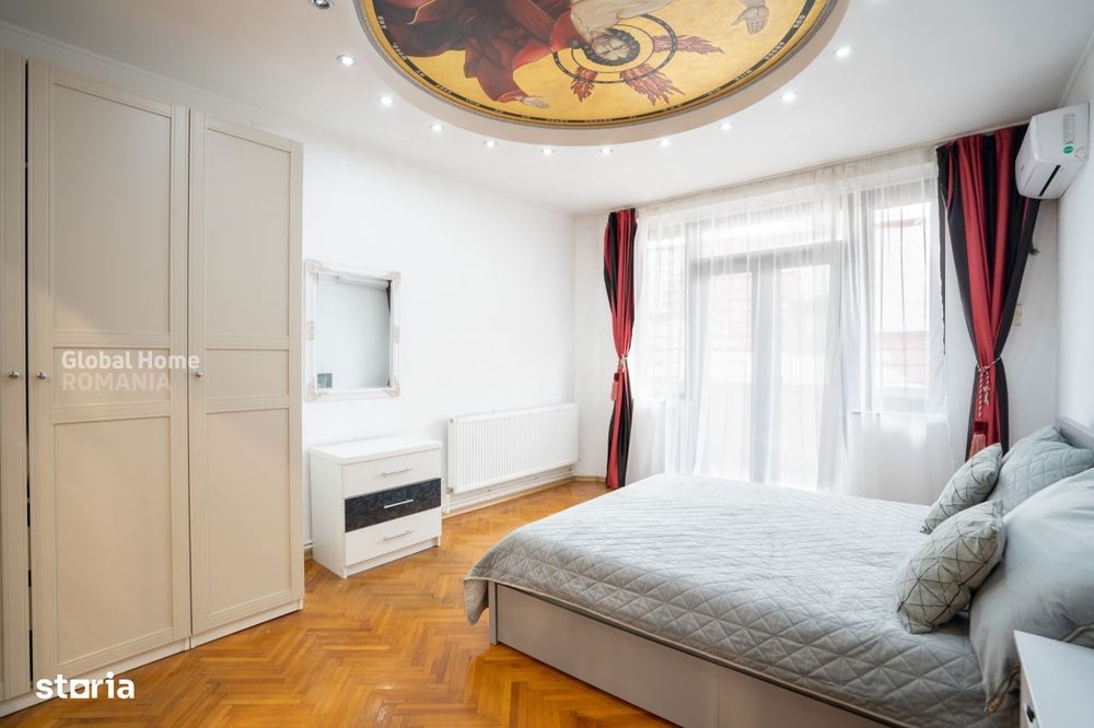 6-Room Apartment  Cismigiu Garden  Private Heating System  Parking