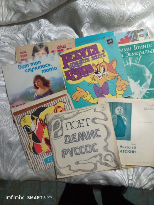 Патефонные и виниловые пластинки