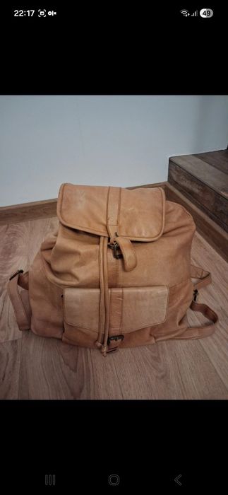 Rucsac din piele naturala