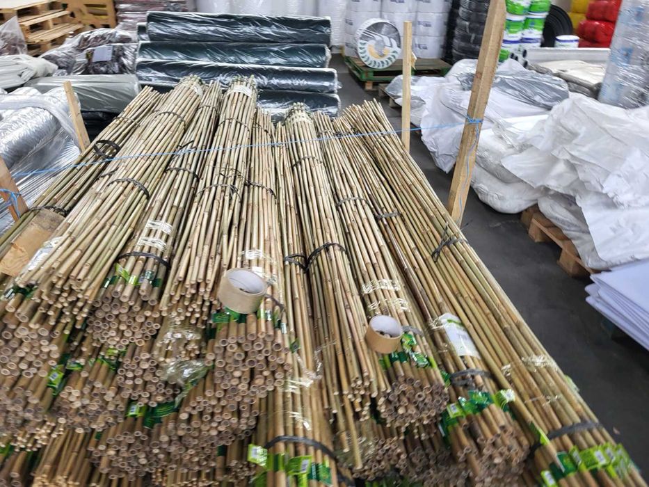 Колчета за укрепване на домати от БАМБУК - естествени