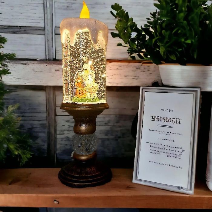 Дева-Мария  LED свеча на Рождество