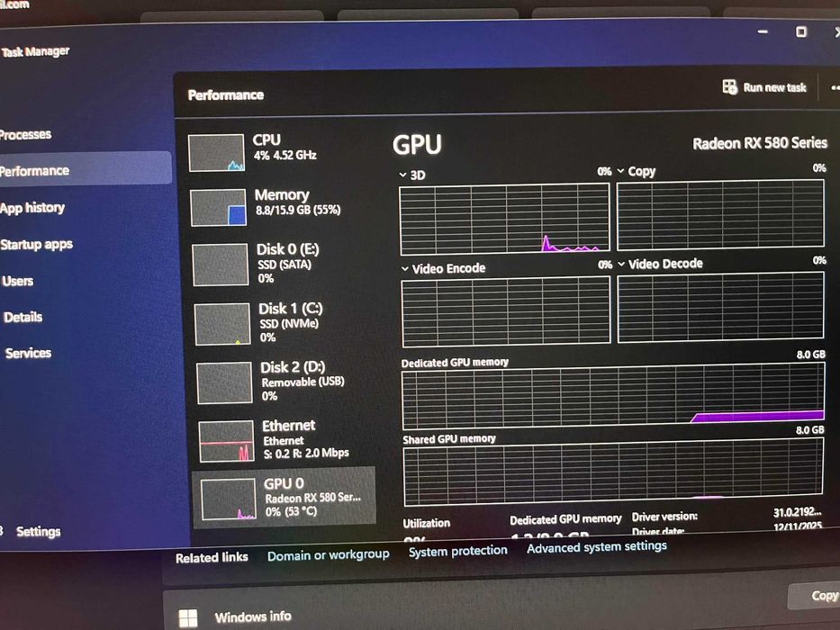 Vand PC Gaming | Ryzen 5 5600x | 16GB RAM DDR4 3200mhz | RX 580 8GB | SSD 512 M.2