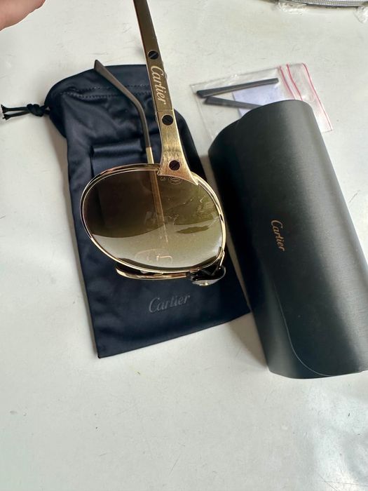 Cartier Santos Dumont  gold limited edition