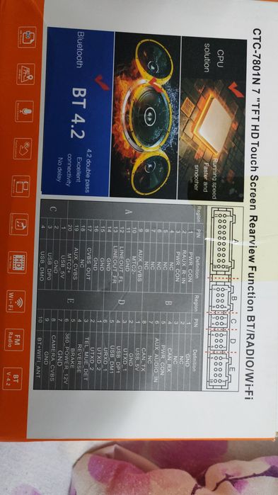Tableta auto nouă