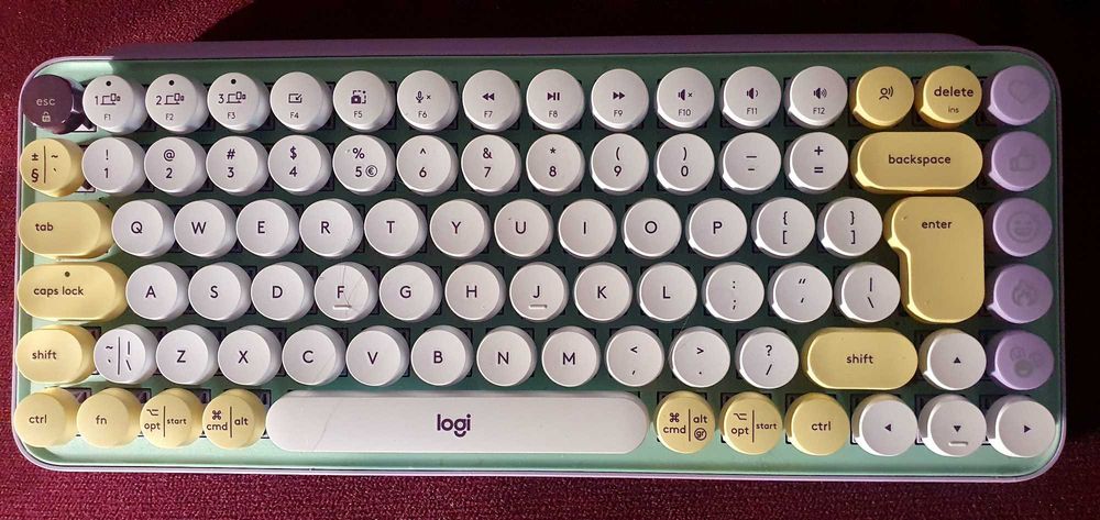 Tastatură Logitech Pop Keys Daydream - garanție inclusă
