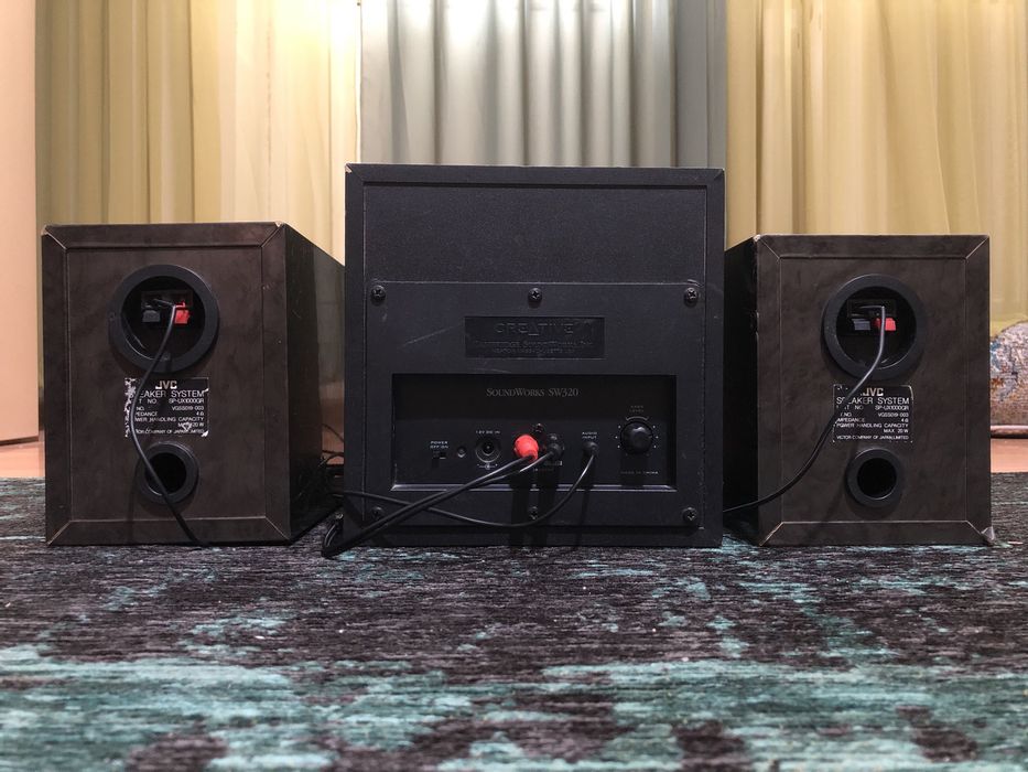 Sistem audio cu boxe JVC