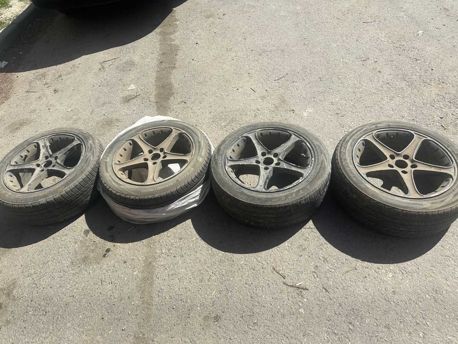 Титановый диск с резиной.