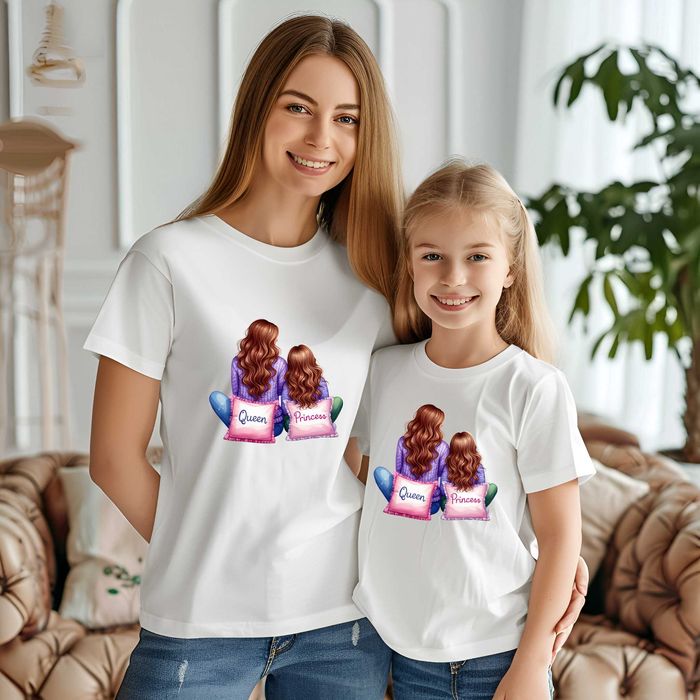 Нови тениски Мама и Аз, Еднакви тениски майка и момиче