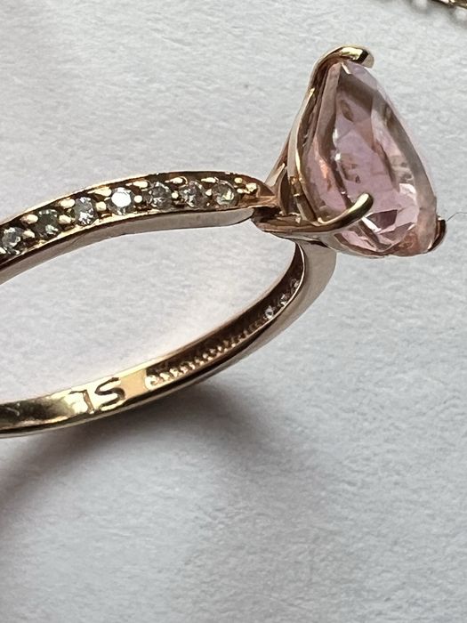 Золотое кольцо, крестик, цепочка 585пр