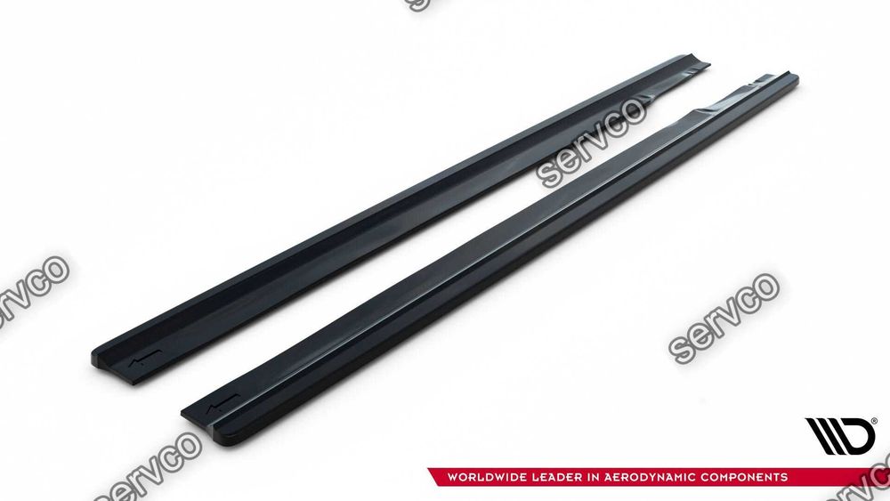 Pachet Set Splitter Exterior Lip Prelungiri Body kit tuning Audi A8 D4 2009-2013 v6 - Maxton Design