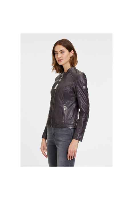 Geaca de Piele Dama Mauritius Mov Inchis GWAlice