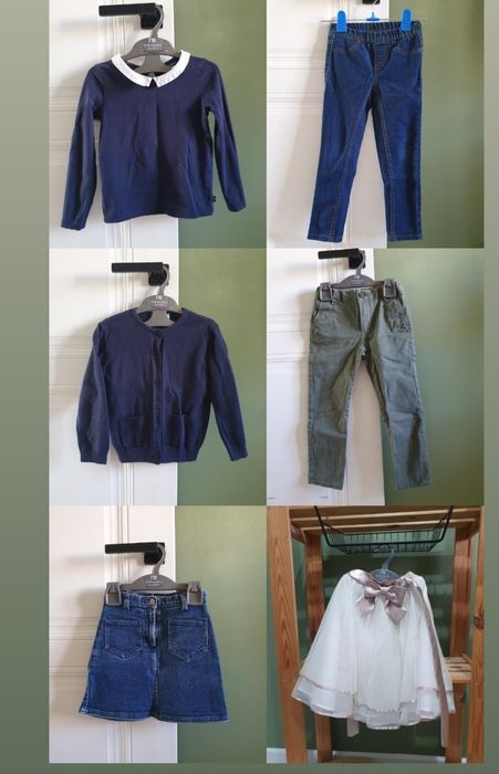 На девочку,каждая 1500 тенге.