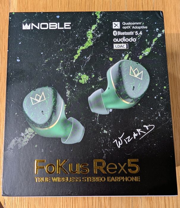 Noble FoKus Rex5 – căști TWS premium, 5 drivere, LDAC