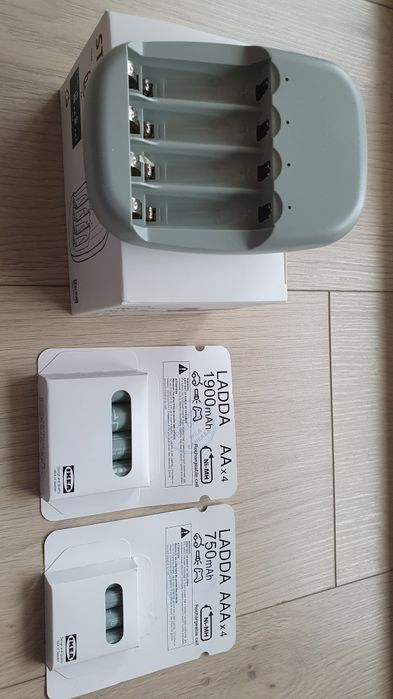 Incarcator Ikea+4 Acumulator AA 1900mAh+4 AAA Acumulator 750mAh Curier