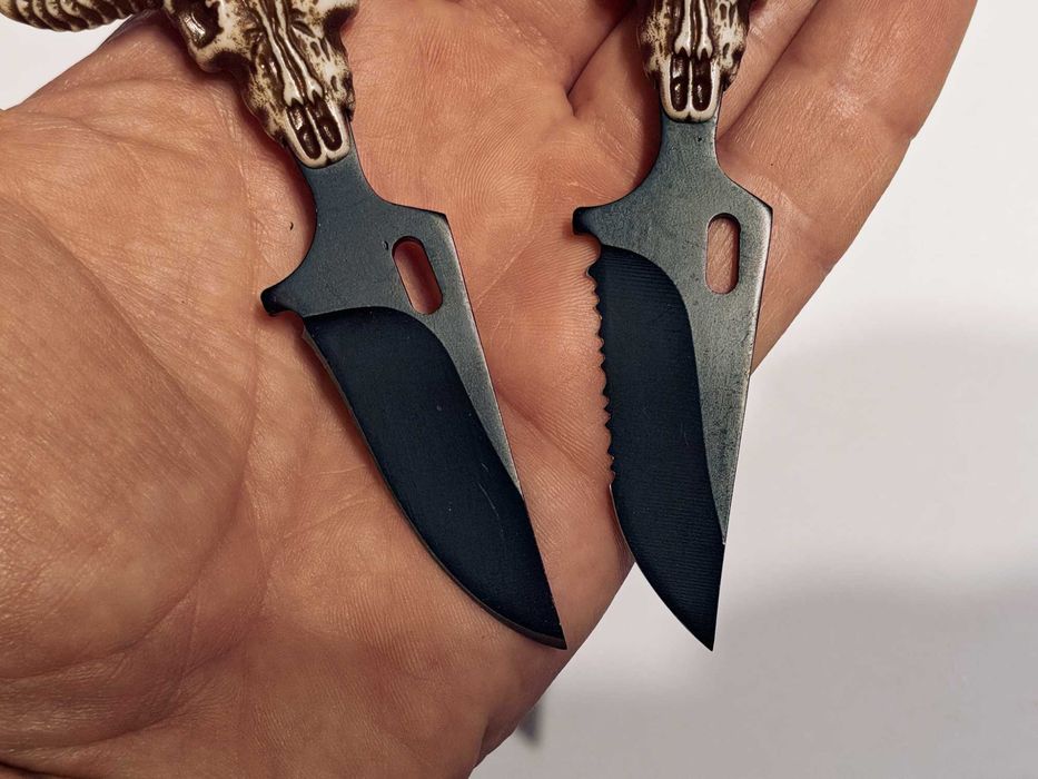 Нож за скрито носене TEXAS нож за врата Push Dagger
