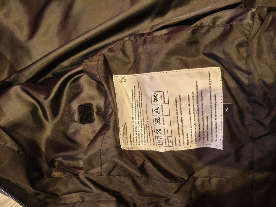 Vestă cu incalzire USB