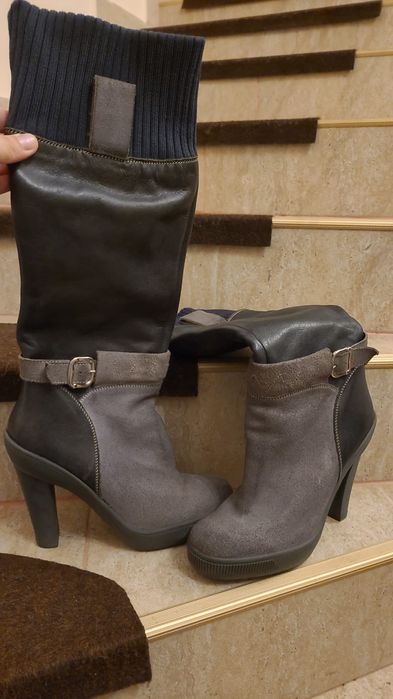 Cizme dama piele naturala noi