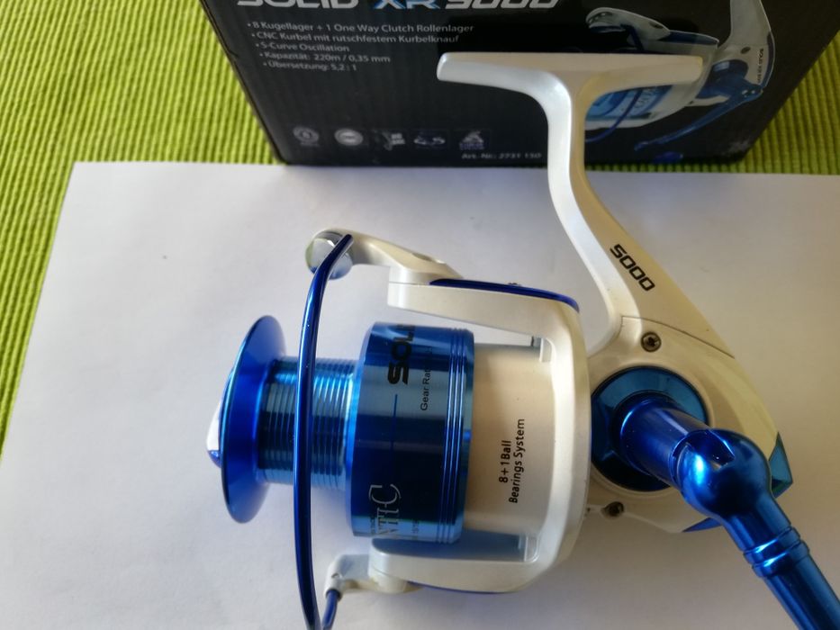 Mulinete Spinning greu Aquantic Solid XR 5000