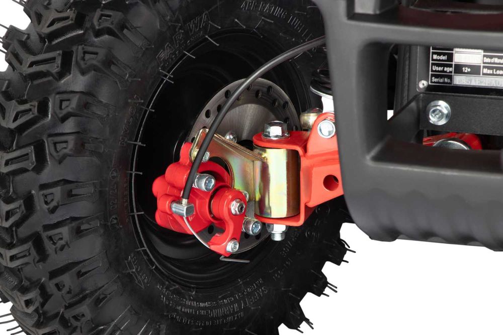 ATV electric NITRO Torino Quad 1000W 36V cu 3 Trepte de Viteza, Orange