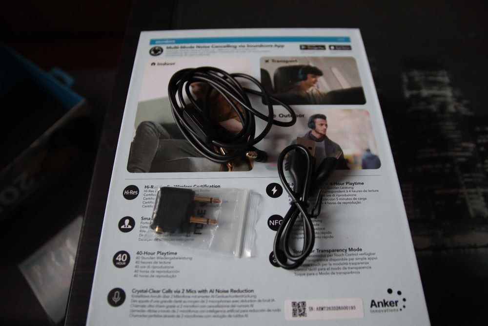 Безжични слушалки Soundcore Q35 ANC