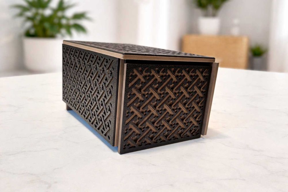 Cutie secretă puzzle japoneză Himitsu-Bako, 17 pași, cadou original