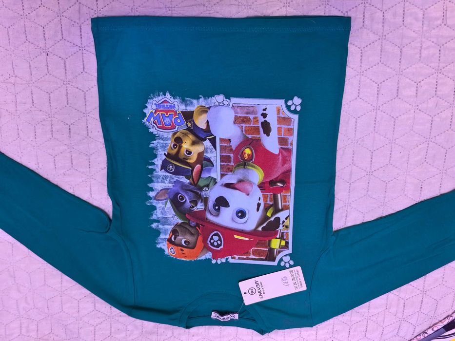 Нова блуза Пес Патрул за момче 104