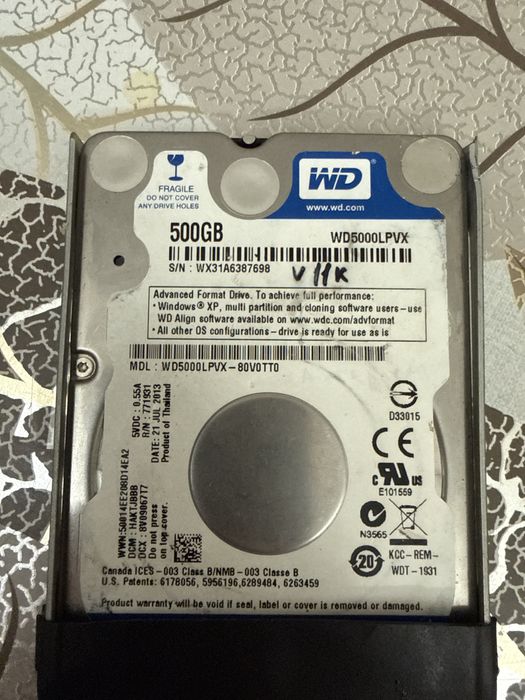 Жесткий диск 500 гб