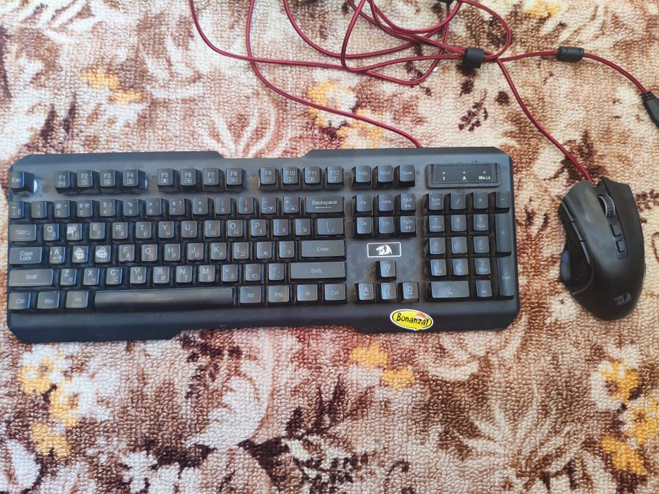 Игровая клавиатура и мышь Redragon (не механика)