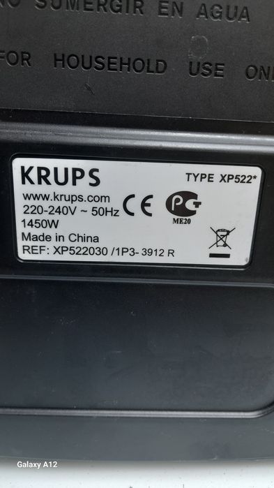 Expresor KRUPS XP522 pentru piese