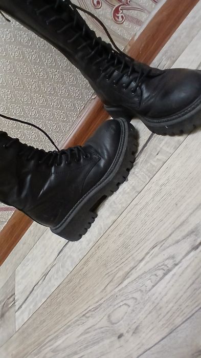 Ботинки кожаные на девочку