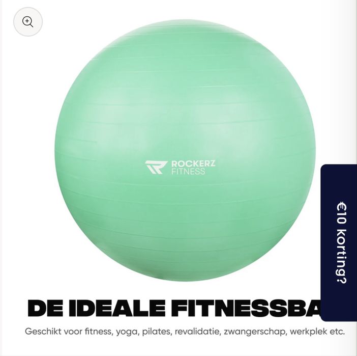 Топка за йога Rockerz