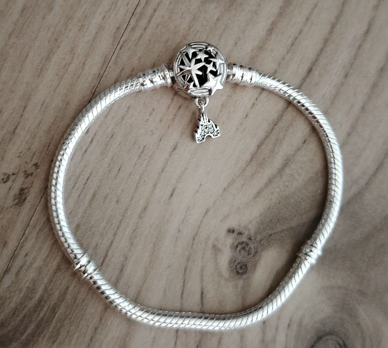 Brățară Pandora Disney Castle Park Princess măsură 16cm și 17cm