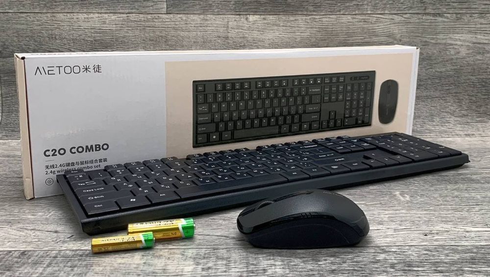 metoo klaviatura c20 combo, wireless keyboard, Беспроводная клавиатура