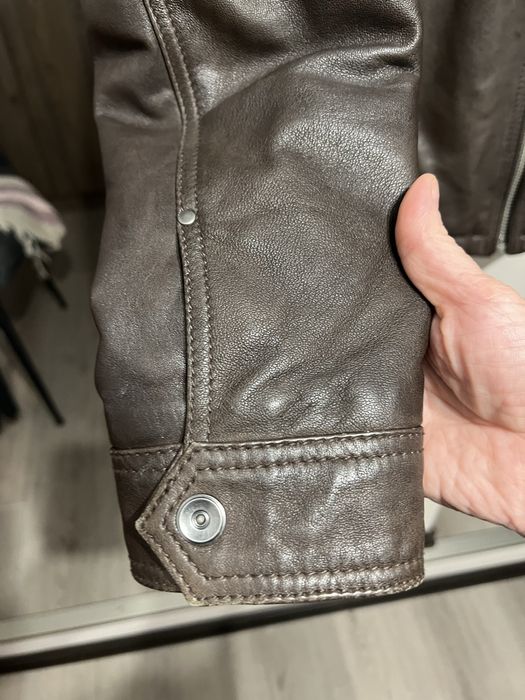 Geaca piele .Angelo Litrico