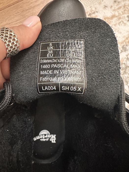 Dr. Martens ботинки на высокой платформе