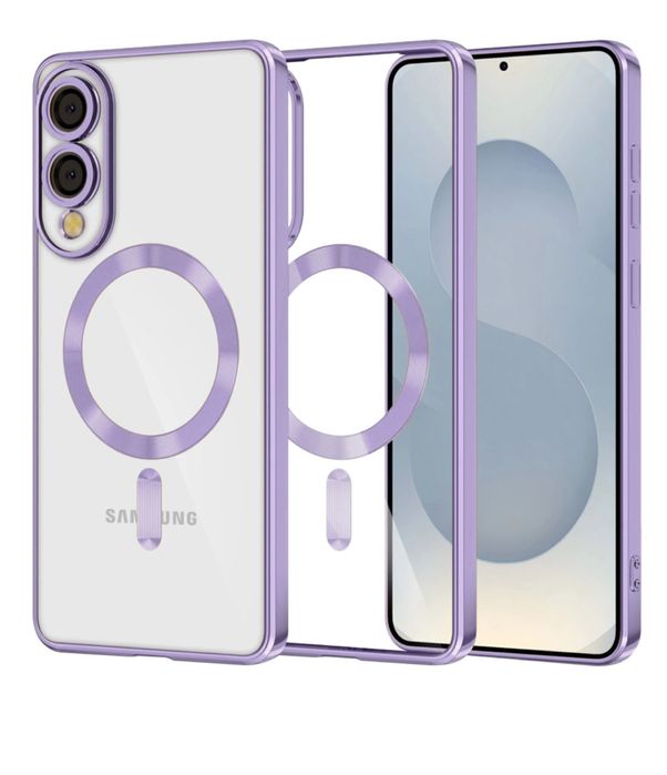 Husa Magnetica Luxury Camera Safe Folie Sticla - Samsung S25 EDGE