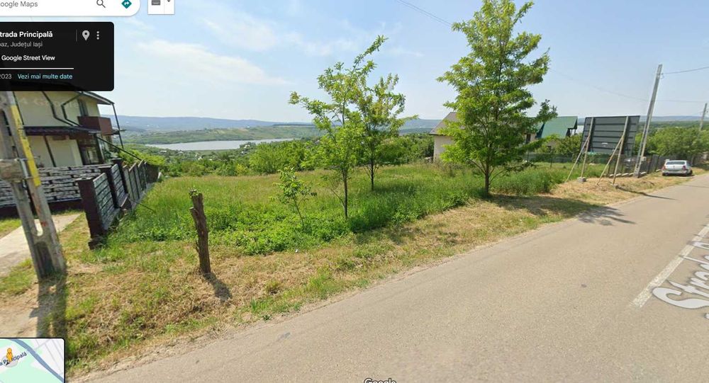 962 mp teren Ciurbesti Miroslava cu toate utilitatile vedere Lac