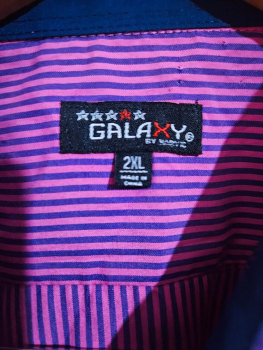 Cămașă bărbați slim fit Galaxy by Harvic