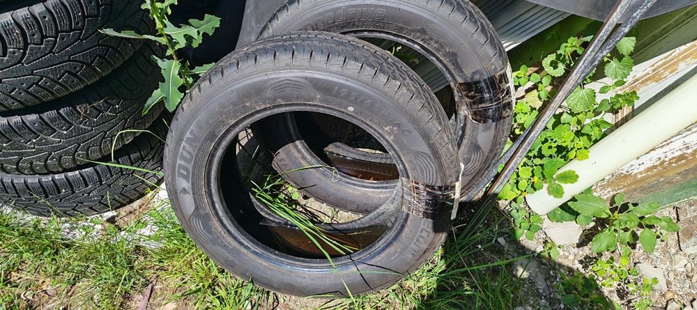 Cauciucuri vara 195 /65/16 cu  noi cnemomtate pe masina fara defecte