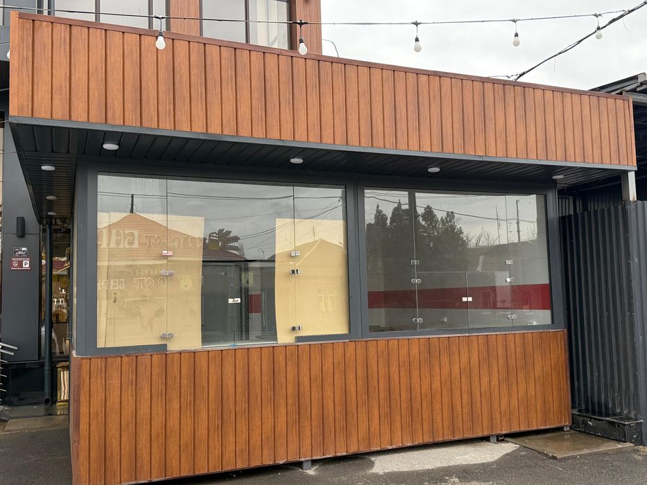 Будка для фаст фуда и мороженное