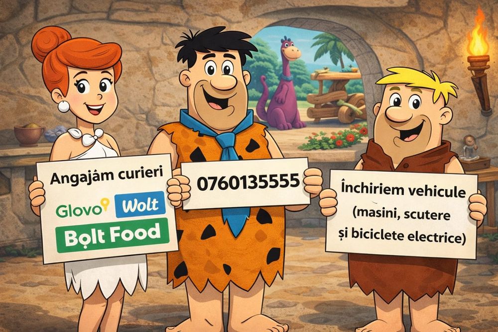 Cautăm curieri pentru Glovo, Wolt, Bolt food în Botosani